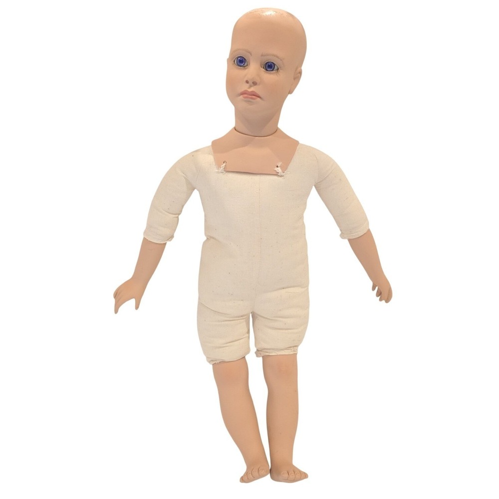 Vintage 1996 Andrea Robbins "Charleen" 24" Doll Vinyl Cloth‎ Kit Assembled